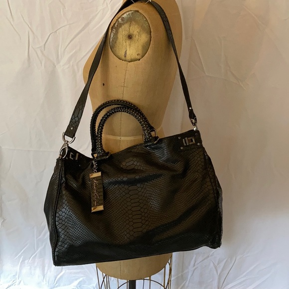 Y2K Black Snake Tote XL - Picture 2 of 16